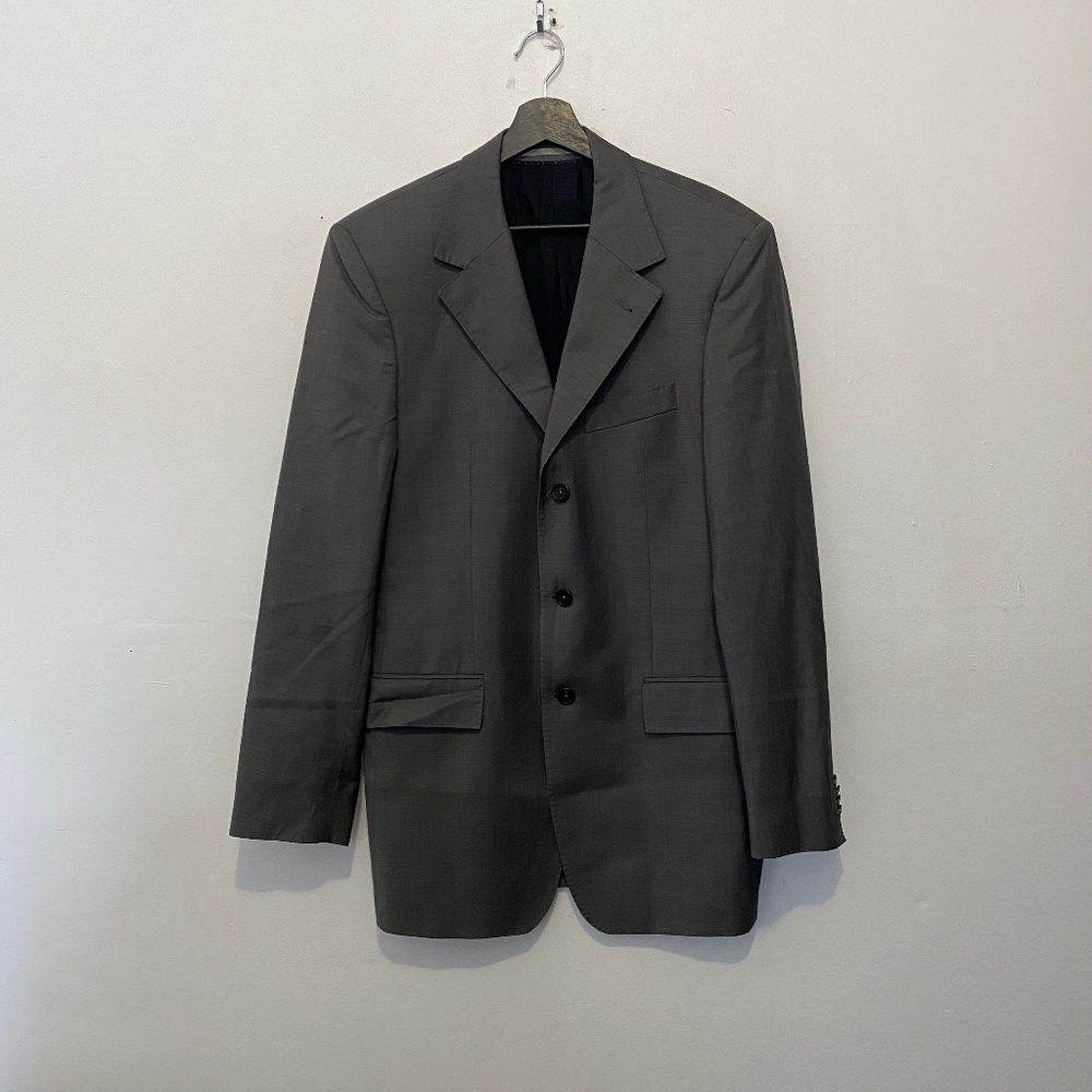 Paul‎ Rosen London Super 150s Grey Three Button Suit Jacket Blazer Mens 40